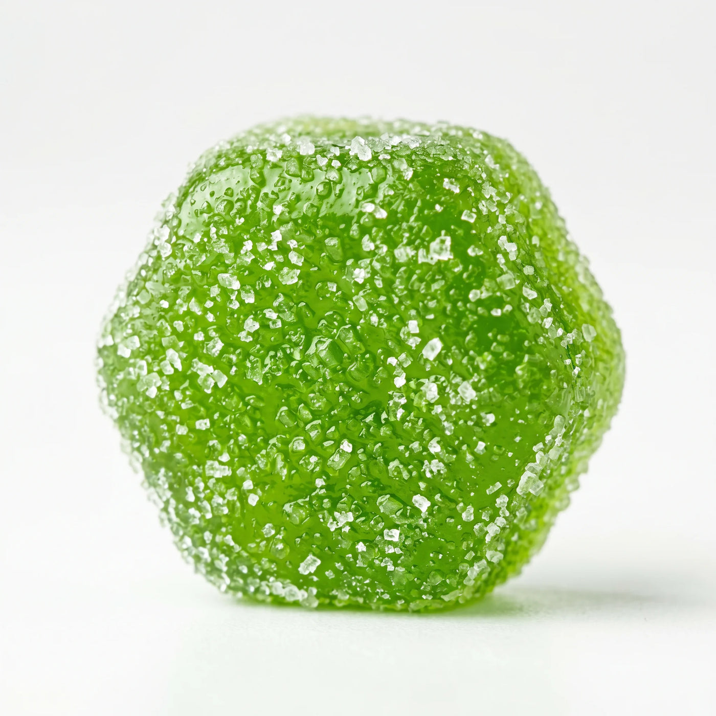 Sour Green Apple — gummy close-up