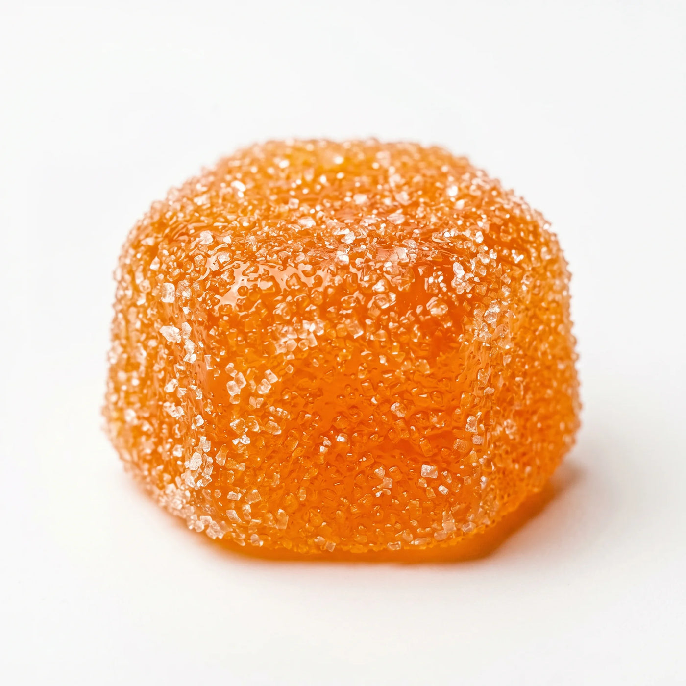 Orange — gummy close-up