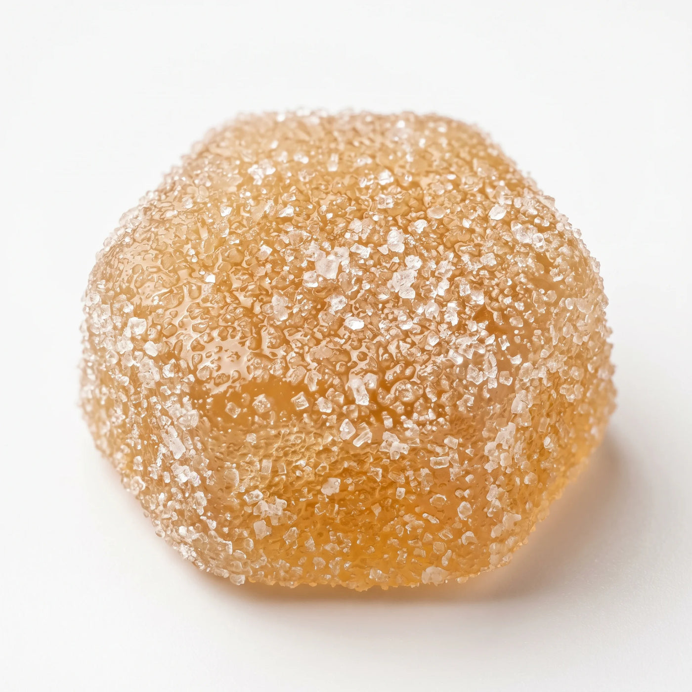 Sour Peach — gummy close-up