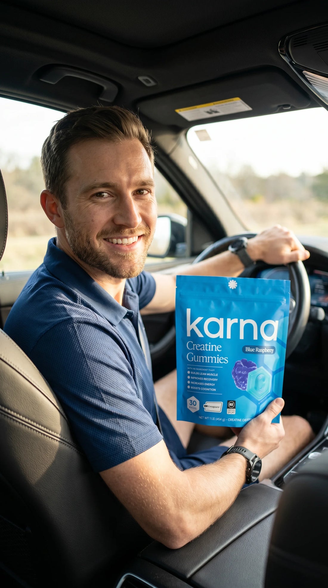 Eric with KÄRNA Blue Raspberry