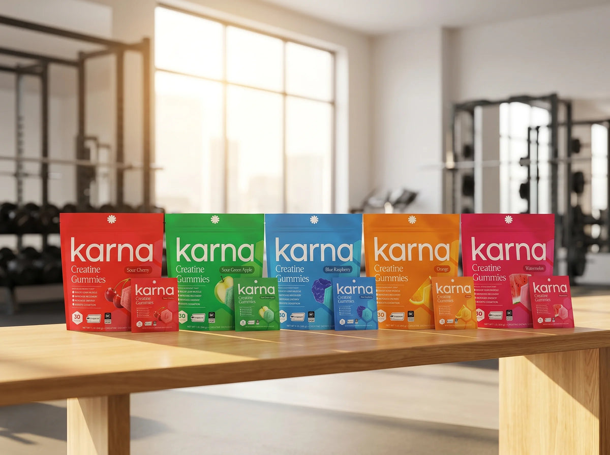 KÄRNA pouches in gym
